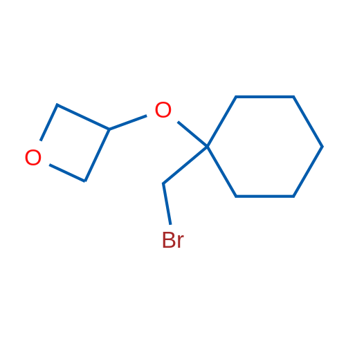 3-{[1-(bromomethyl)cyclohexyl]oxy}oxetane 1g