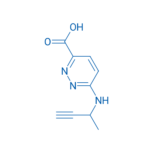6-[(But-3-yn-2-yl)amino]pyridazine-3-carboxylic acid 1g