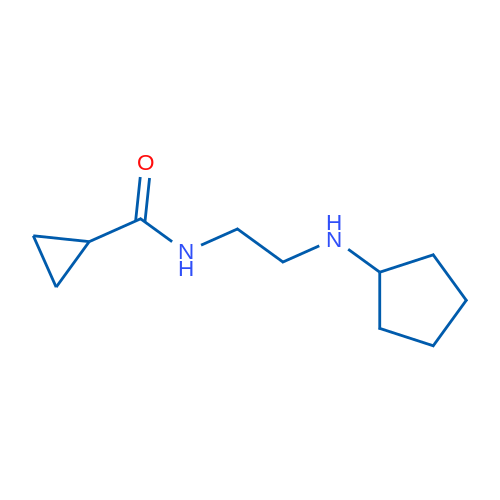 N-[2-(Cyclopentylamino)ethyl]cyclopropanecarboxamide 1g