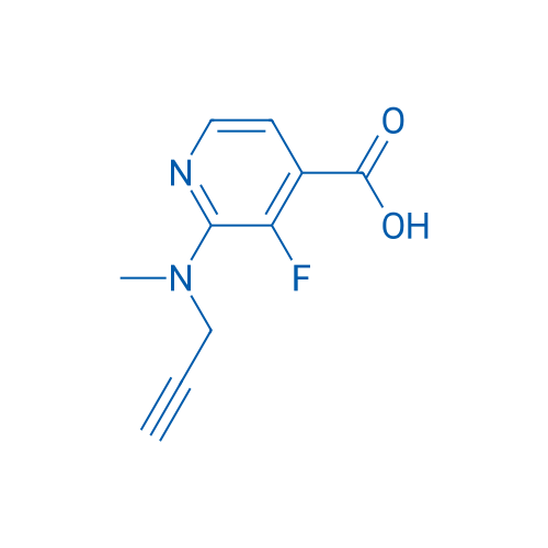 3-Fluoro-2-[methyl(prop-2-yn-1-yl)amino]pyridine-4-carboxylic acid 1g
