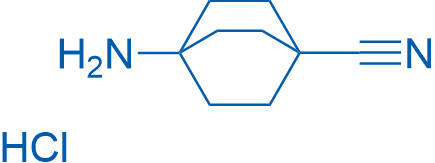 4-Aminobicyclo[2.2.2]octane-1-carbonitrile hydrochloride 1g