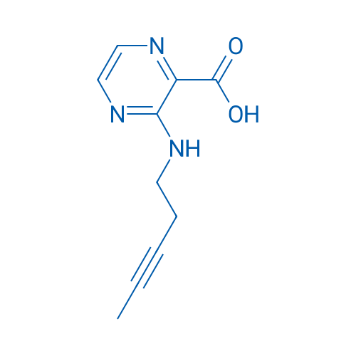 3-[(Pent-3-yn-1-yl)amino]pyrazine-2-carboxylic acid 1g