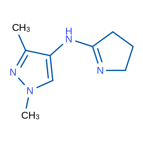 N-(3,4-Dihydro-2H-pyrrol-5-yl)-1,3-dimethyl-1H-pyrazol-4-amine 1g
