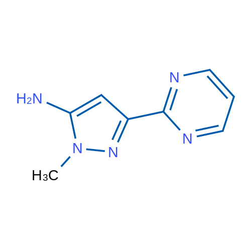 1-Methyl-3-(pyrimidin-2-yl)-1H-pyrazol-5-amine 1g