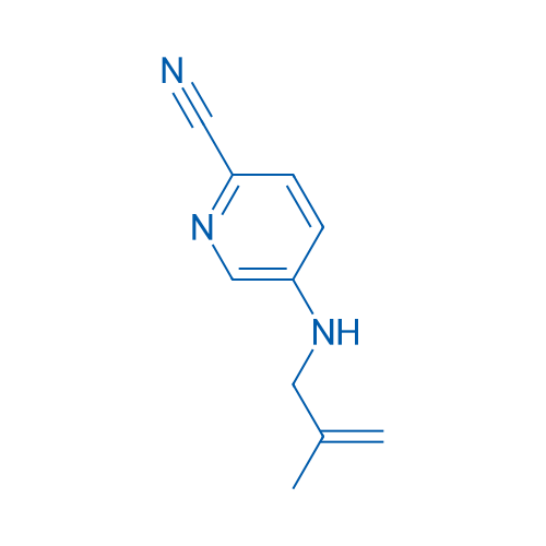 5-[(2-Methylprop-2-en-1-yl)amino]pyridine-2-carbonitrile 1g