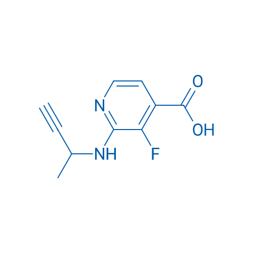 2-[(But-3-yn-2-yl)amino]-3-fluoropyridine-4-carboxylic acid 1g