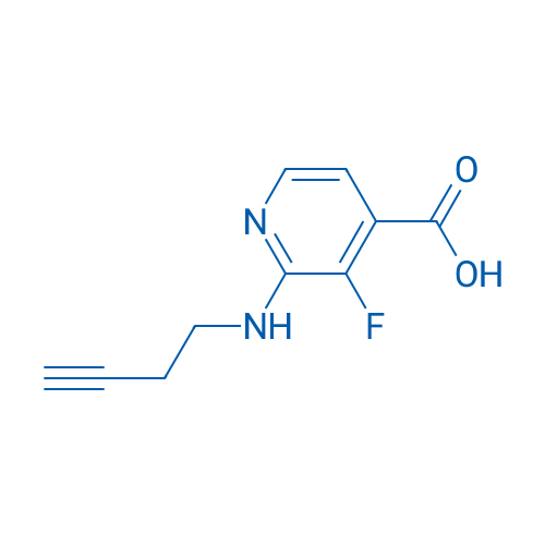 2-[(But-3-yn-1-yl)amino]-3-fluoropyridine-4-carboxylic acid 1g