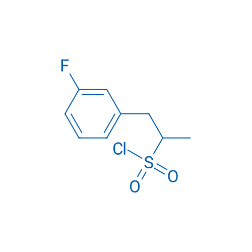 1-(3-Fluorophenyl)propane-2-sulfonyl chloride 1g