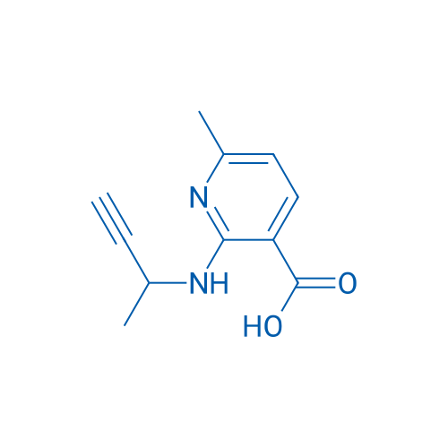 2-[(But-3-yn-2-yl)amino]-6-methylpyridine-3-carboxylic acid 1g