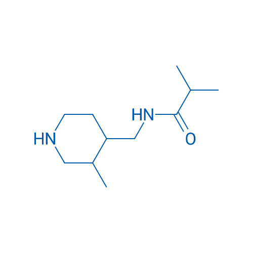 2-Methyl-N-[(3-methylpiperidin-4-yl)methyl]propanamide 1g