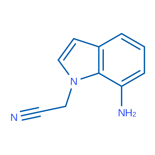 2-(7-Amino-1H-indol-1-yl)acetonitrile 1g