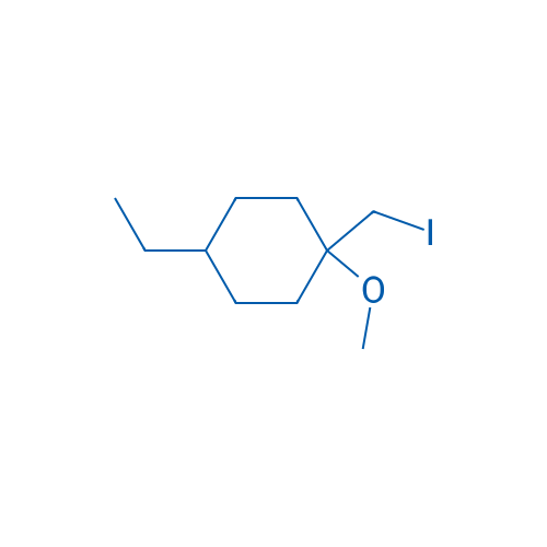 4-Ethyl-1-(iodomethyl)-1-methoxycyclohexane 1g