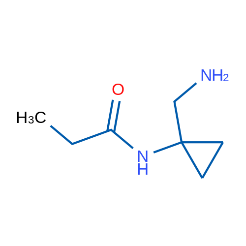 N-[1-(aminomethyl)cyclopropyl]propanamide 1g