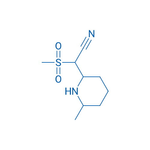 2-Methanesulfonyl-2-(6-methylpiperidin-2-yl)acetonitrile 1g