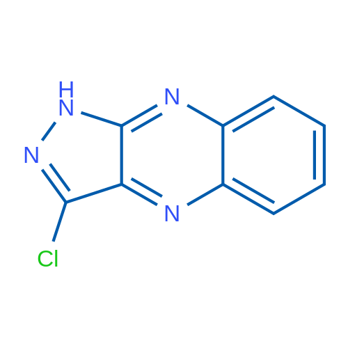 3-Chloro-1H-pyrazolo[3,4-b]quinoxaline 1g