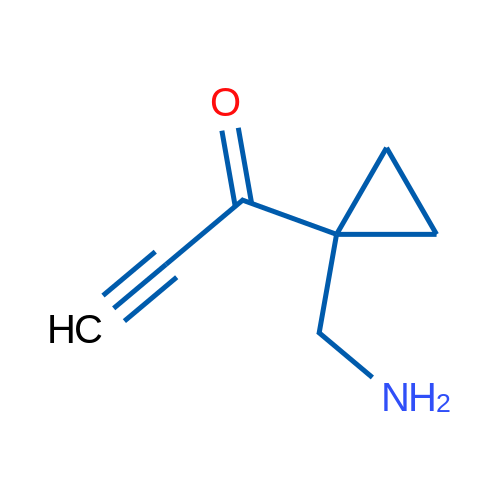 1-[1-(Aminomethyl)cyclopropyl]prop-2-yn-1-one 1g