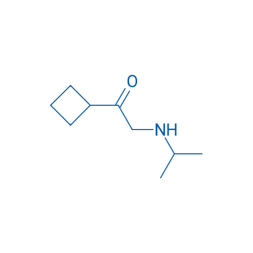 1-Cyclobutyl-2-[(propan-2-yl)amino]ethan-1-one 1g