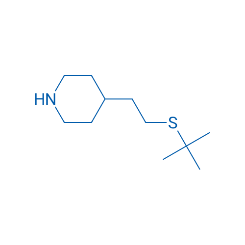 4-[2-(tert-Butylsulfanyl)ethyl]piperidine 1g