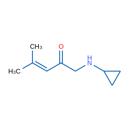 1-(Cyclopropylamino)-4-methylpent-3-en-2-one 1g
