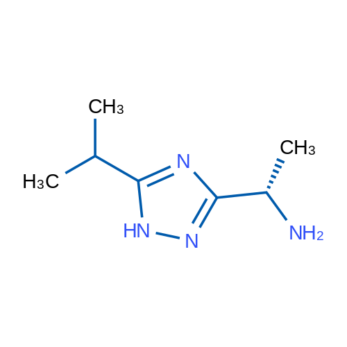 (1S)-1-[5-(Propan-2-yl)-1H-1,2,4-triazol-3-yl]ethan-1-amine 1g