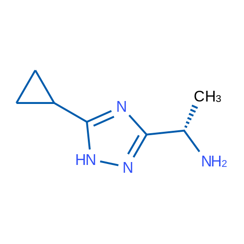 (1S)-1-(5-Cyclopropyl-1H-1,2,4-triazol-3-yl)ethan-1-amine 1g