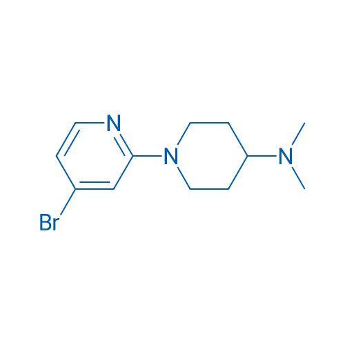 1-(4-Bromopyridin-2-yl)-N,N-dimethylpiperidin-4-amine 1g