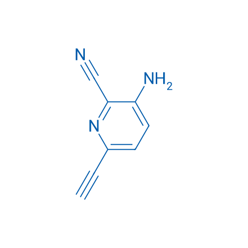 3-Amino-6-ethynylpicolinonitrile 100mg