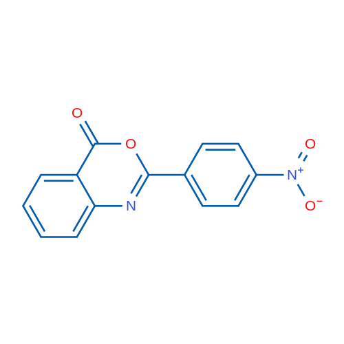 2-(4-Nitrophenyl)-4H-benzo[d][1,3]oxazin-4-one 1g