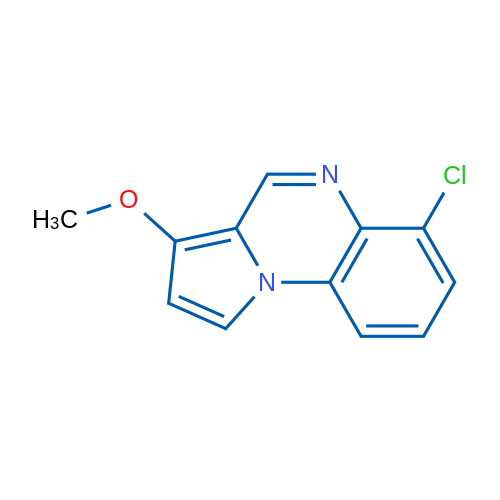 6-Chloro-3-methoxypyrrolo[1,2-a]quinoxaline 1g