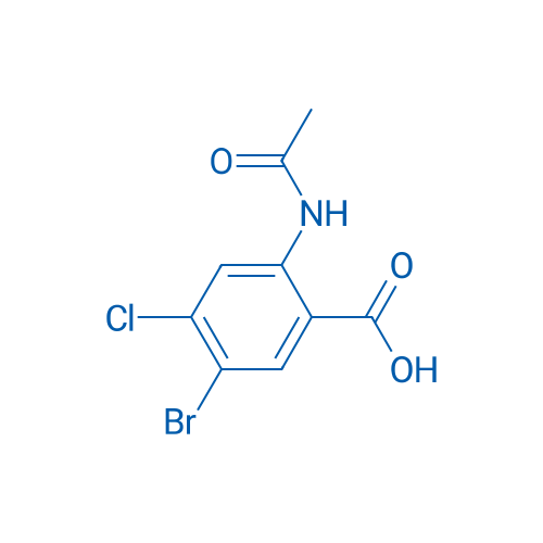 2-Acetamido-5-bromo-4-chlorobenzoic acid 5g