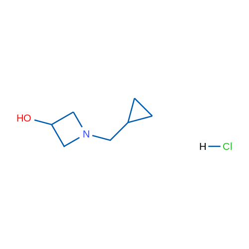 1-(Cyclopropylmethyl)azetidin-3-ol hydrochloride 5g