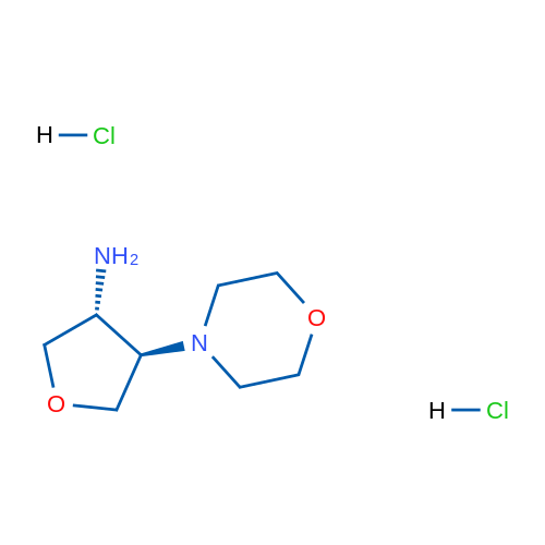 trans-4-Morpholinotetrahydrofuran-3-amine dihydrochloride 1g