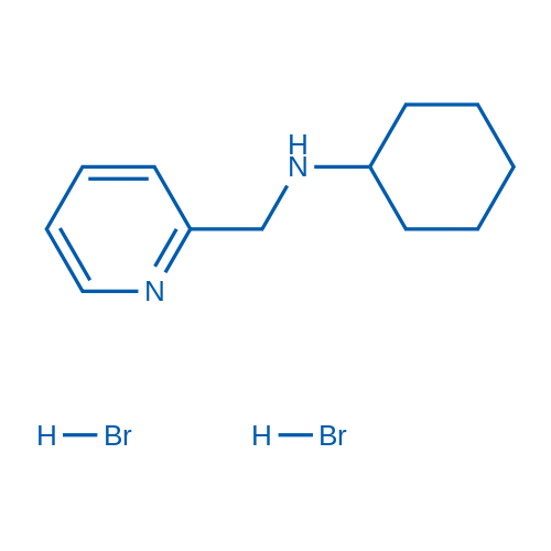 N-(Pyridin-2-ylmethyl)cyclohexanamine dihydrobromide 5g