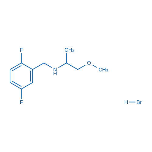 N-(2,5-Difluorobenzyl)-1-methoxy-2-propanamine hydrobromide 1g