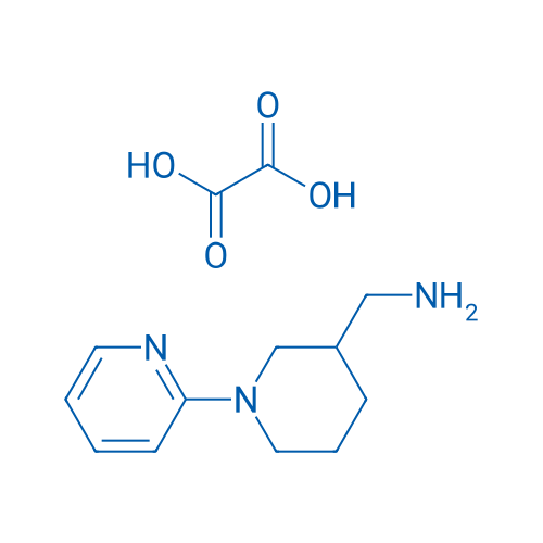(1-(Pyridin-2-yl)piperidin-3-yl)methanamine oxalate 250mg