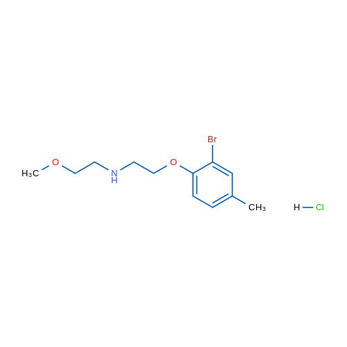 [2-(2-Bromo-4-methylphenoxy)ethyl](2-methoxyethyl)amine hydrochloride 1g