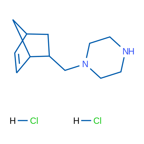 1-(Bicyclo[2.2.1]hept-5-en-2-ylmethyl)piperazine dihydrochloride 1g