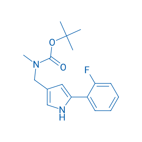 tert-Butyl ((5-(2-fluorophenyl)-1H-pyrrol-3-yl)methyl)(methyl)carbamate 1g