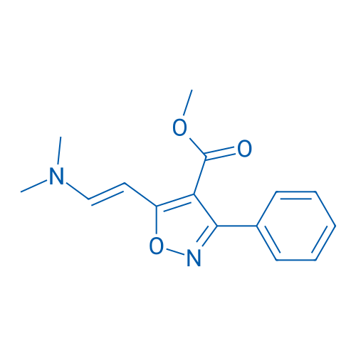 Methyl 5-[(E)-2-(dimethylamino)ethenyl]-3-phenyl-1,2-oxazole-4-carboxylate 1g