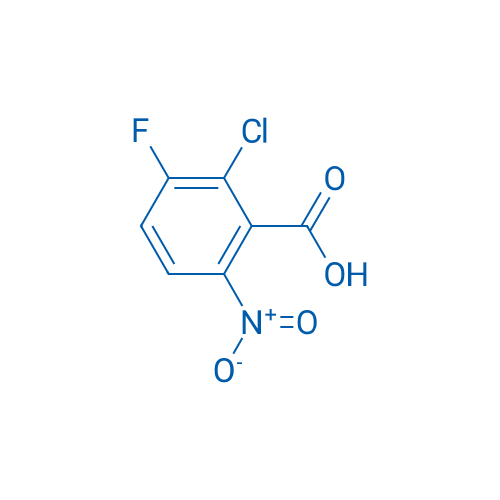 2-Chloro-3-fluoro-6-nitrobenzoic acid 1g