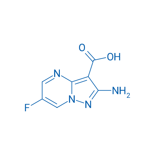 2-Amino-6-fluoropyrazolo[1,5-a]pyrimidine-3-carboxylic acid 100mg