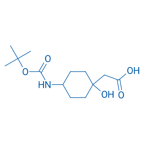 2-(4-((tert-Butoxycarbonyl)amino)-1-hydroxycyclohexyl)acetic acid 1g