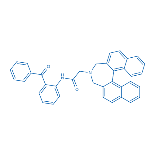 (11bS)-N-(2-Benzoylphenyl)-3,5-dihydro-4H-dinaphth[2,1-c:1',2'-e]azepine-4-acetamide 10mg