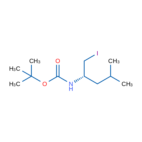 (S)-tert-Butyl (1-iodo-4-methylpentan-2-yl)carbamate 1g