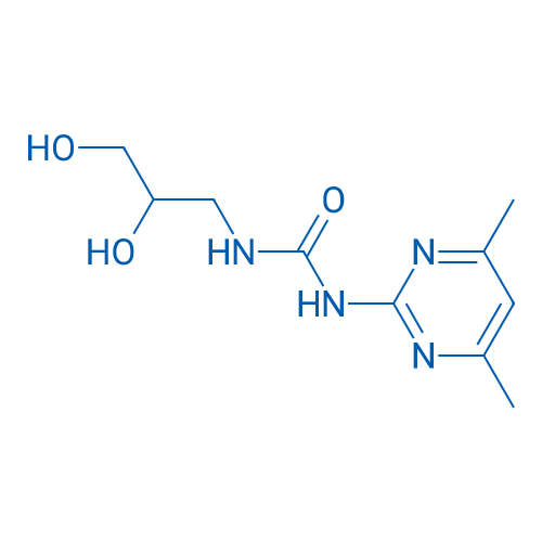 3-(2,3-Dihydroxypropyl)-1-(4,6-dimethylpyrimidin-2-yl)urea 5g