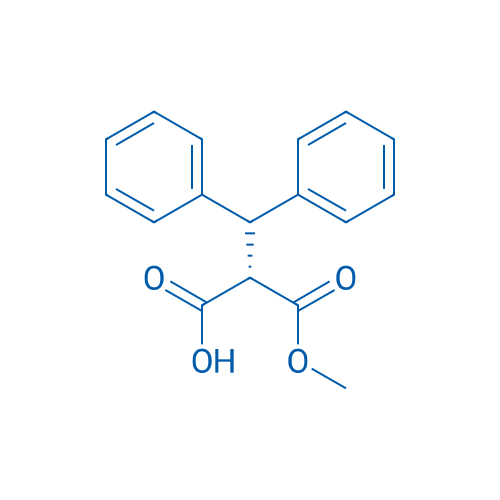 (S)-2-Benzhydryl-3-methoxy-3-oxopropanoic acid 1g