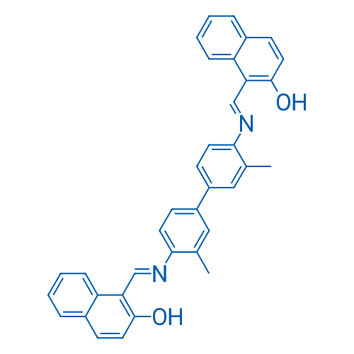 1,1'-(((3,3'-Dimethyl-[1,1'-biphenyl]-4,4'-diyl)bis(azanylylidene))bis(methanylylidene))bis(naphthalen-2-ol) 5g