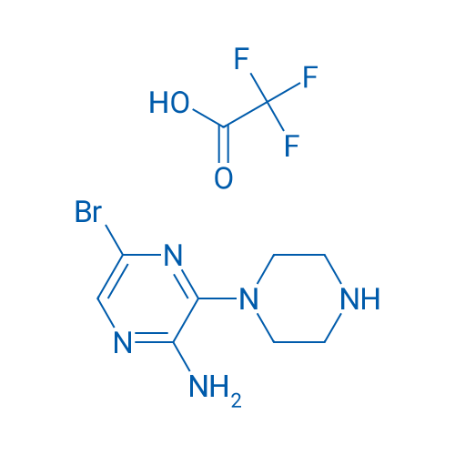 5-Bromo-3-(piperazin-1-yl)pyrazin-2-amine 2,2,2-trifluoroacetate 5g