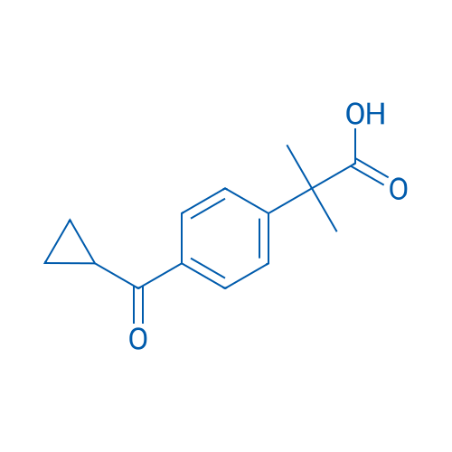 2-(4-(Cyclopropanecarbonyl)phenyl)-2-methylpropanoic acid 250mg