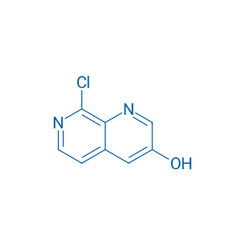 8-chloro-1,7-naphthyridin-3-ol 250mg
